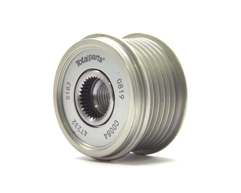 TP-47232C — Polea Para Alternador Con Clutch Valeo 6 Ranuras TOTAL PARTS 47232C