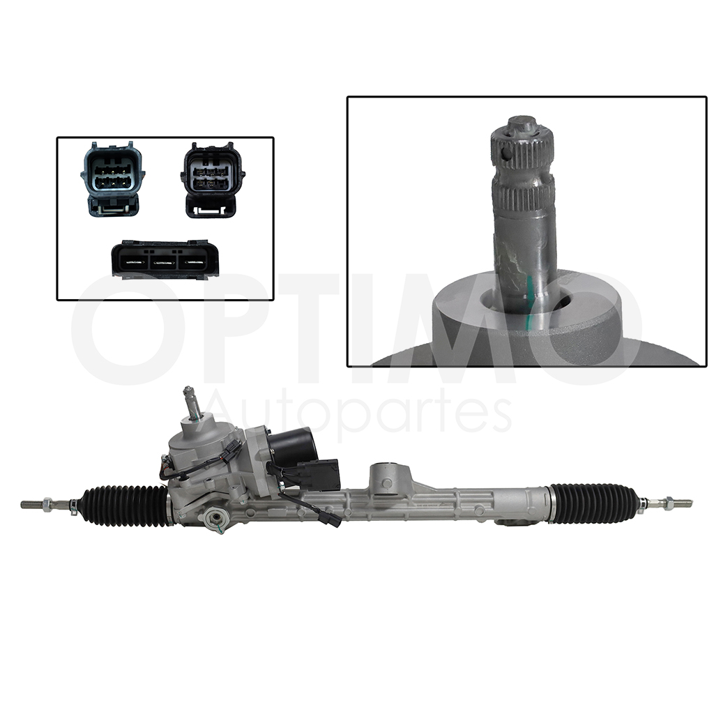 CAJA DE DIRECCION ELECTRONICA C/MODULO C/BIEL S/TER HONDA ACCORD 2.4L/3.5L 2013-2017
