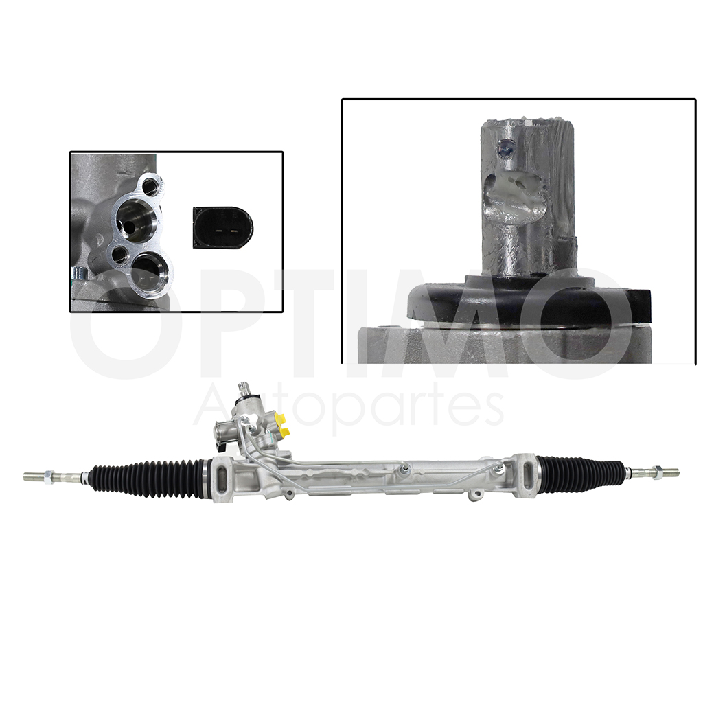YK-DMNO0610 — CAJA DE DIRECCION HID C/BIEL S/TER C/SERVOTRONIC ORIFICIO SUP/18MM INF/14MM AUDI Q5 2.0L/3.0L/3.2L 2009-2017