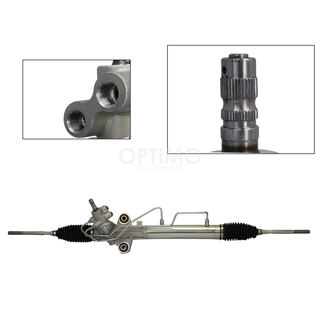 YK-DMNT0410 — CAJA DE DIRECCION HID C/BIEL S/TER 50CM CHASIS CORTO TOYOTA HIACE 2.7L 2005-2019