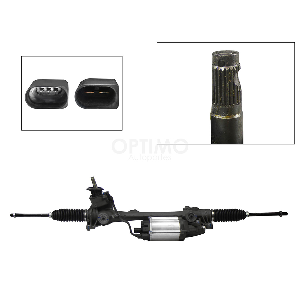 YK-DMNV0400 — CAJA DE DIREC ELECTRONICA C/MODULO CHICO C/SENSOR C/BIEL S/TER VOLKSWAGEN BORA 2.0L 2006-2010