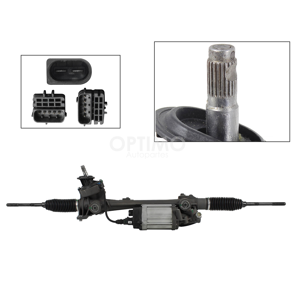 YK-DMNV0410 — CAJA DE DIREC ELECTRONICA C/MODULO GRANDE C/SENSOR C/BIEL S/TER VOLKSWAGEN BORA 2.0L 2006-2010