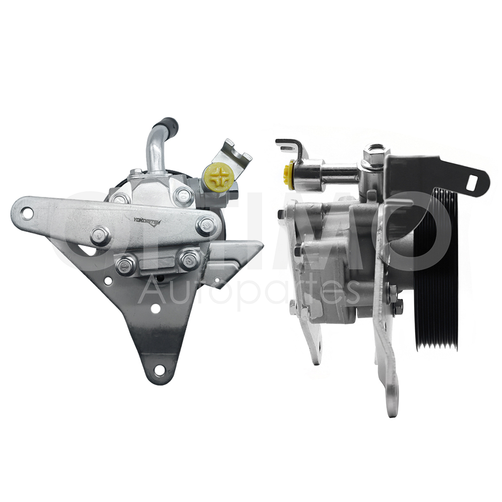 YK-DNNN0710 — BOMBA DE DIRECCION HID S/DEPOSITO C/POLEA C/BASE METAL 2/4WD NISSAN NP-300 FRONTIER (D-23) GAS 2.5L 2016-2025