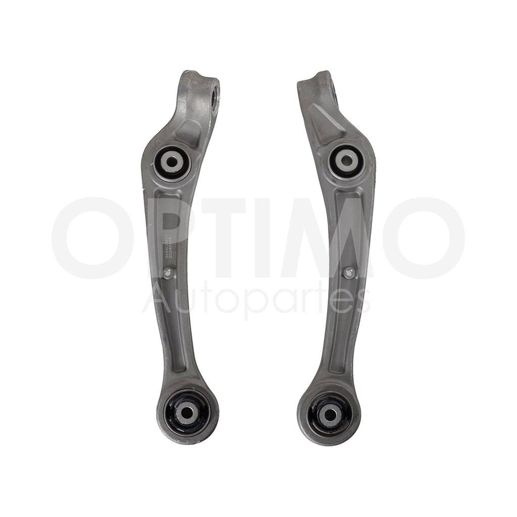 YK-SHNO0201 — HORQUILLA INF DER ANTERIOR ALUMINIO P/ROTULA C/PERNO DELGADO AUDI A4 1.8L/2.0L 2009-2016