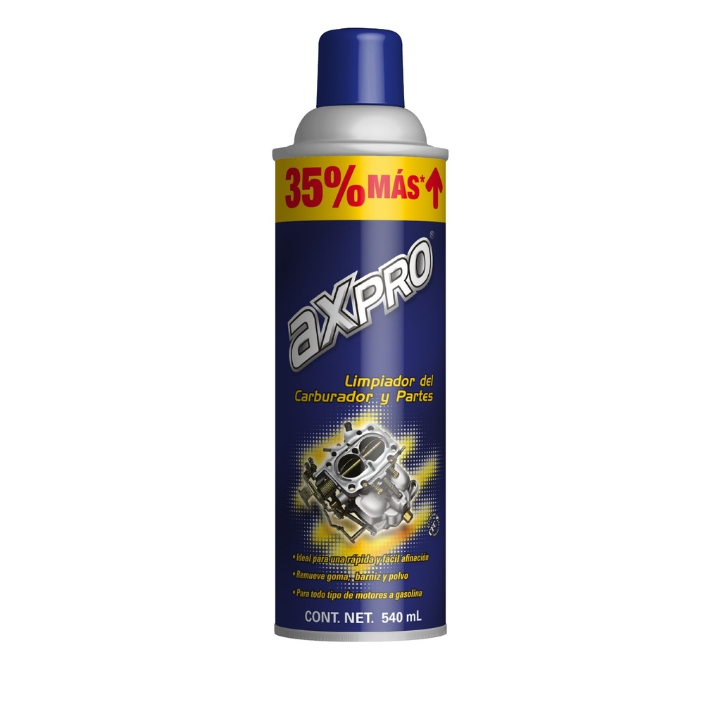 AXP-LCAR-540M — Limpiador del carburador y partes 540 mL