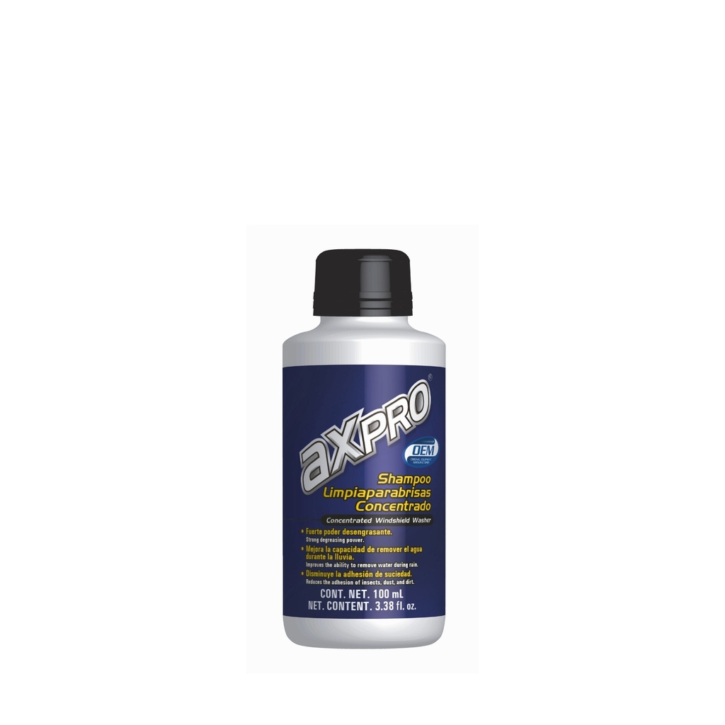 AXP-SLIM-100M — Shampoo limpiaparabrisas concentrado