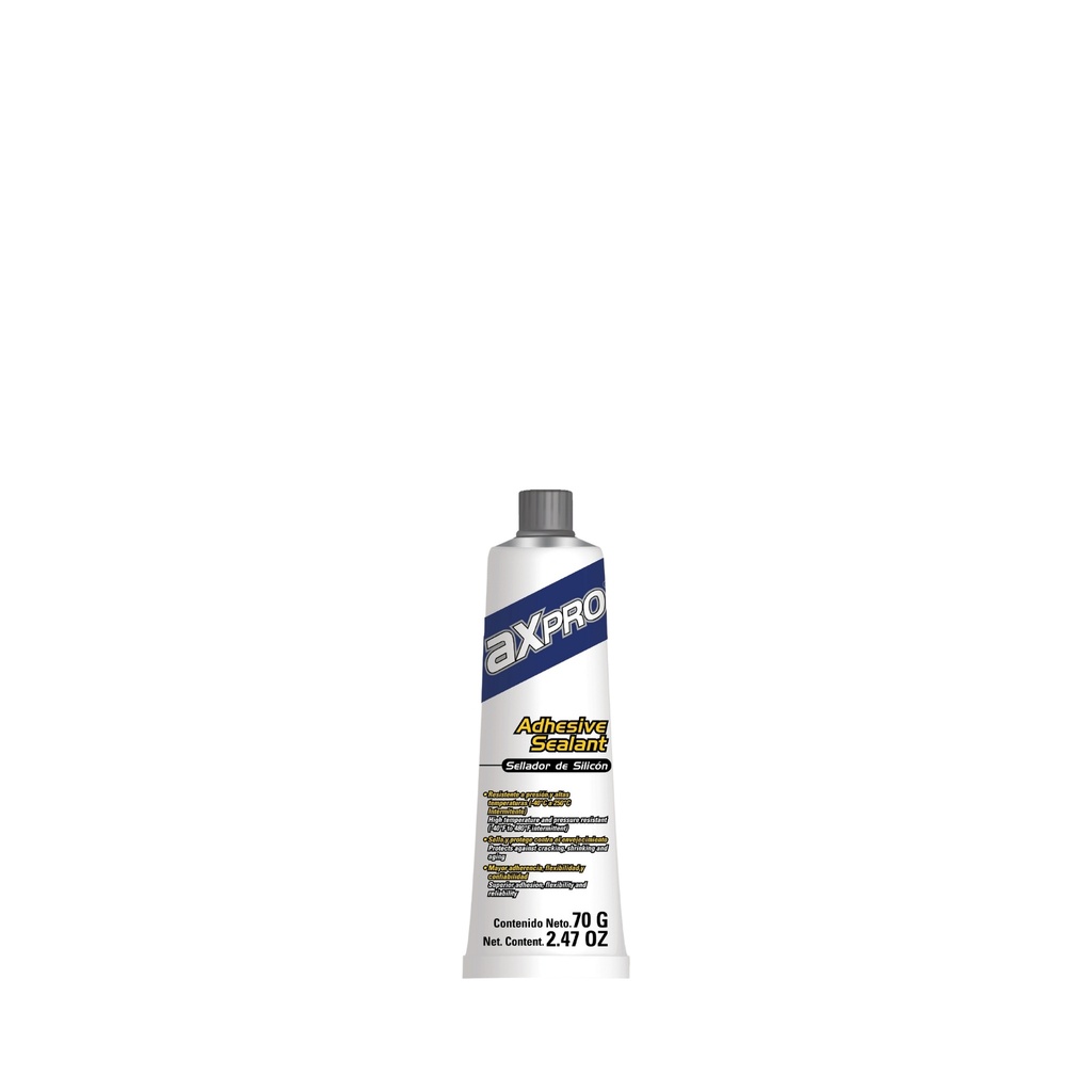 AXP-SGAL-070G — Sellador de silicón aluminio