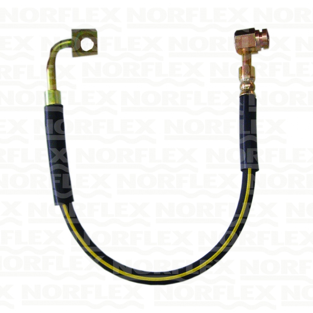 NO-NF380355 — Manguera de Freno Hidráulica Delantera Izquierda NORFLEX NF380355