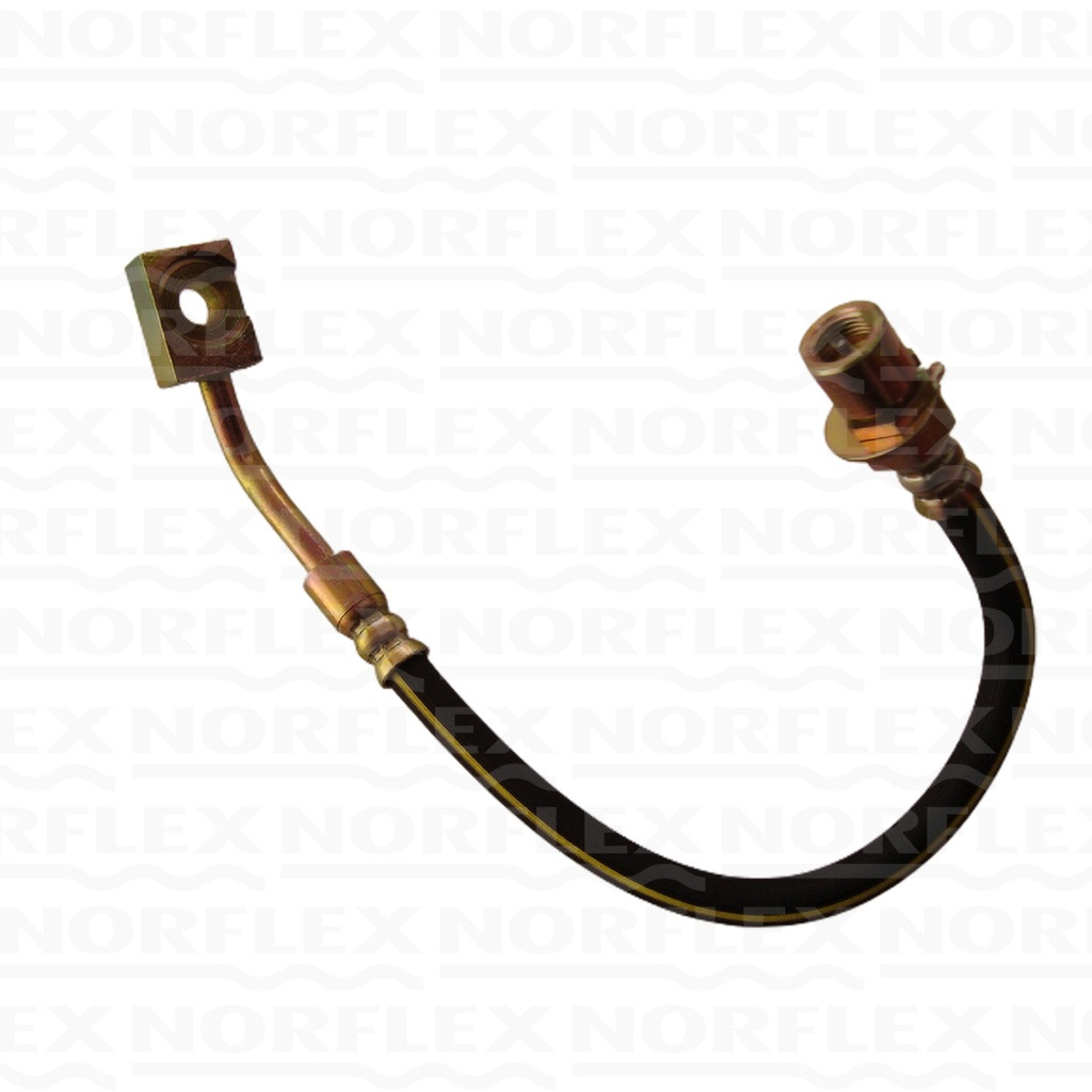 NO-NF380521 — Manguera de Freno Hidráulica Delantera Izquierda NORFLEX NF380521
