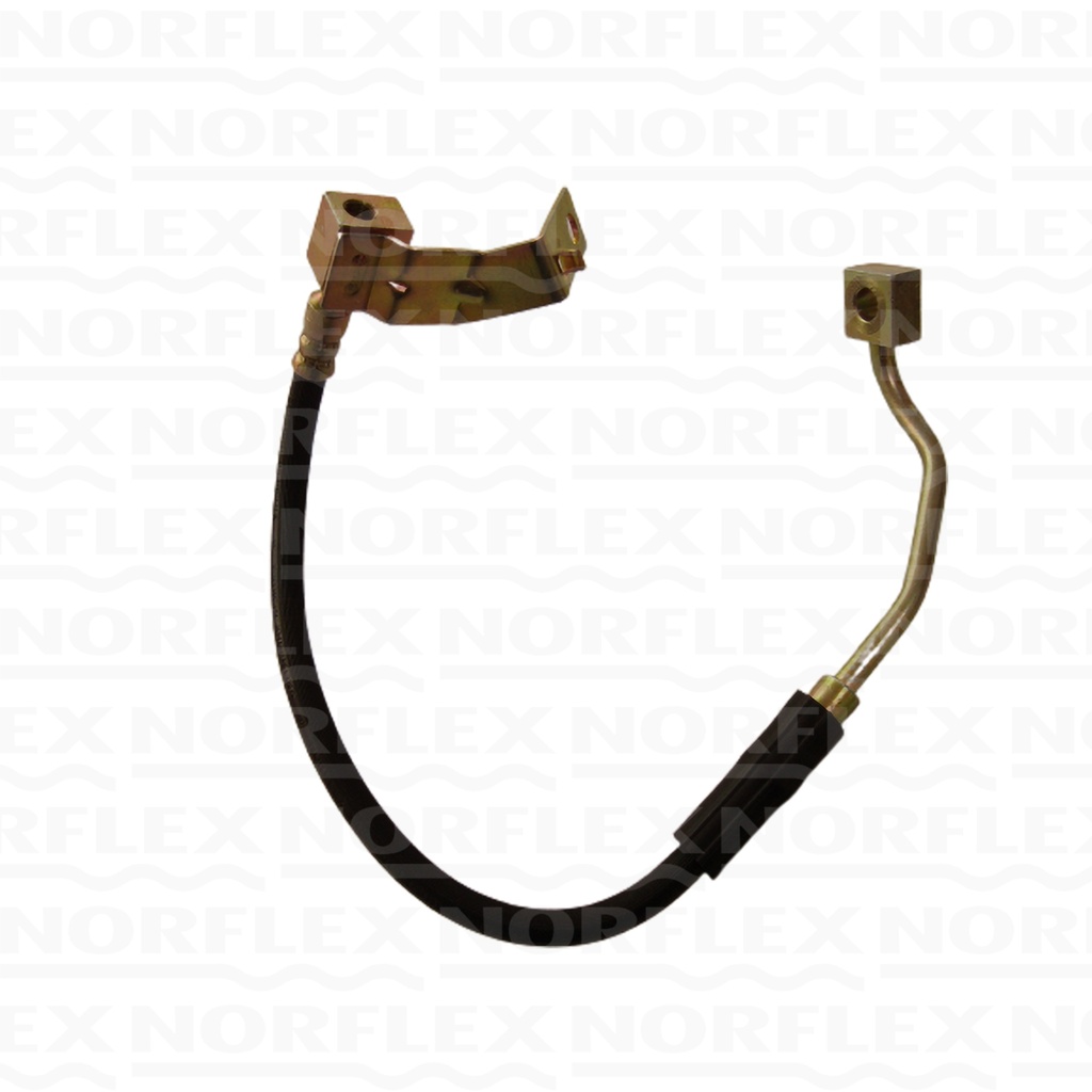 NO-NF380555 — Manguera de Freno Hidráulica Delantera Izquierda NORFLEX NF380555