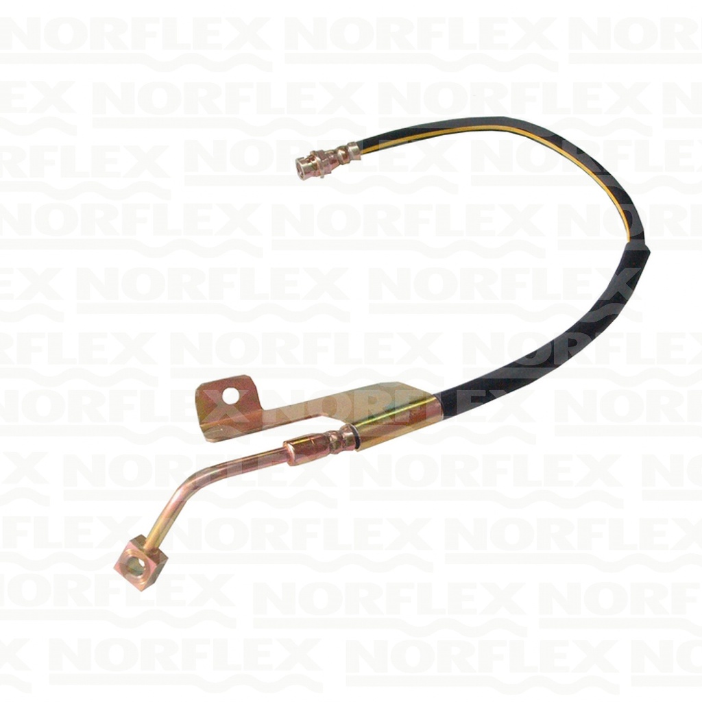 NO-NF380587 — Manguera de Freno Hidráulica Delantera Derecha NORFLEX NF380587