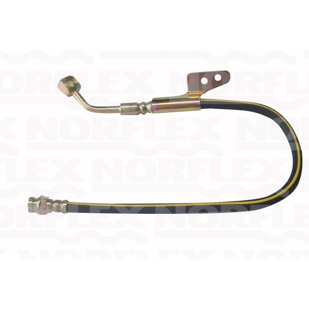 NO-NF380752 — Manguera de Freno Hidráulica Delantera Izquierda NORFLEX NF380752