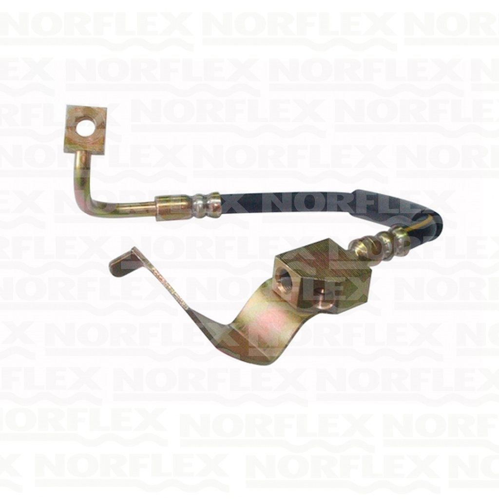 NO-NF381133 — Manguera de Freno Hidráulica Delantera Izquierda NORFLEX NF381133