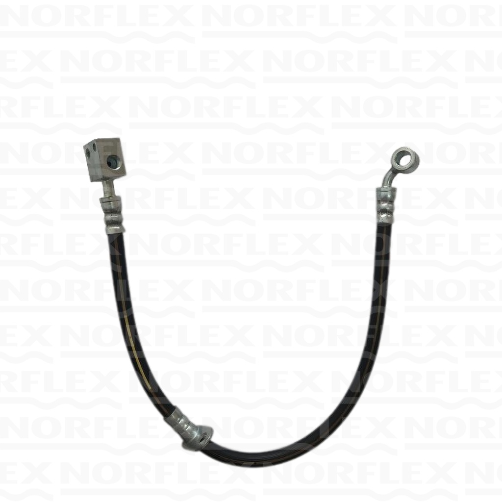 NO-NF382809 — Manguera de Freno Hidráulica Delantera Izquierda NORFLEX NF382809