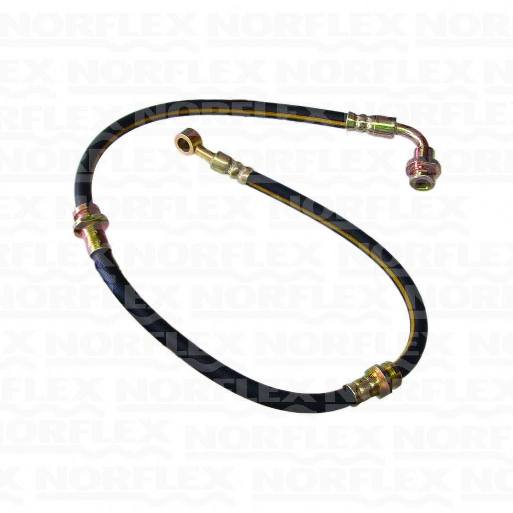 NO-NF38617 — Manguera de Freno Hidráulica Delantera Izquierda NORFLEX NF38617