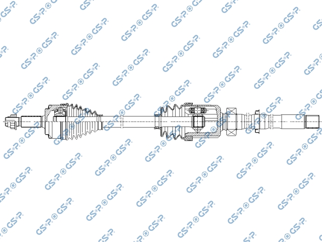 Flecha Homocinética Delantero Derecho GSP NCV69301
