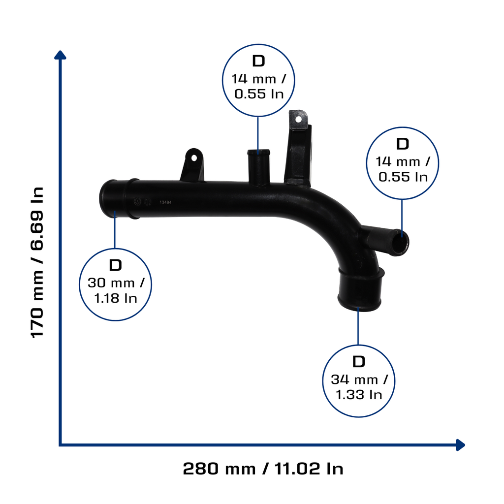 CA-13494 — Tubo CAUPLAS 13494