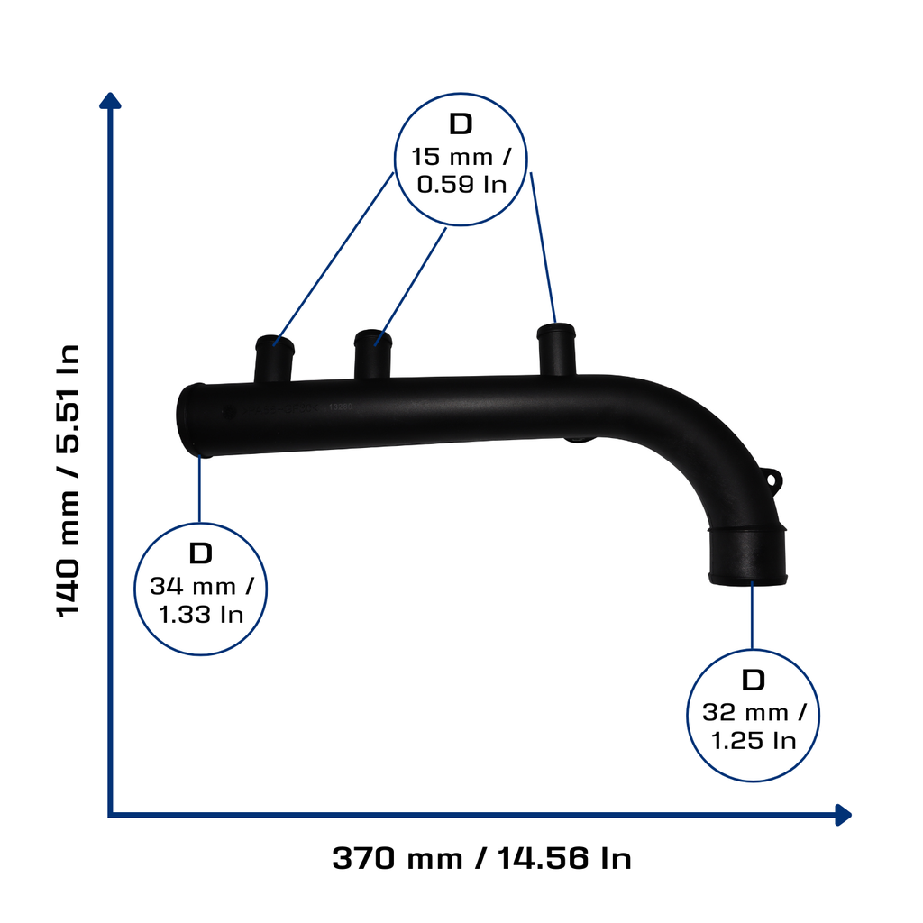 Tubo CAUPLAS 13280