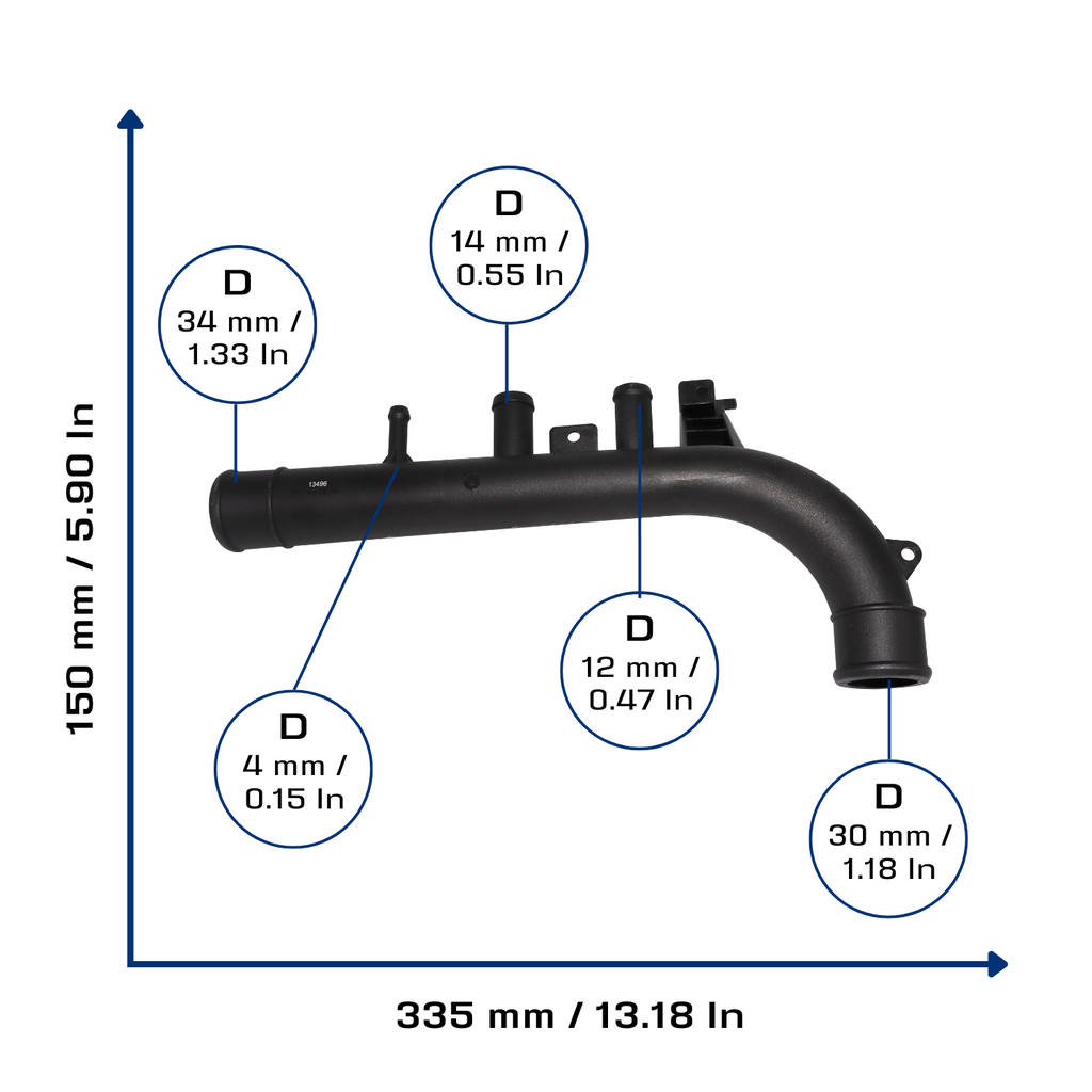 Tubo CAUPLAS 13496