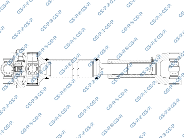 PS901931 — Flecha Cardán Delantero GSP PS901931