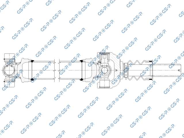 PS901947 — Flecha Cardán Delantero GSP PS901947