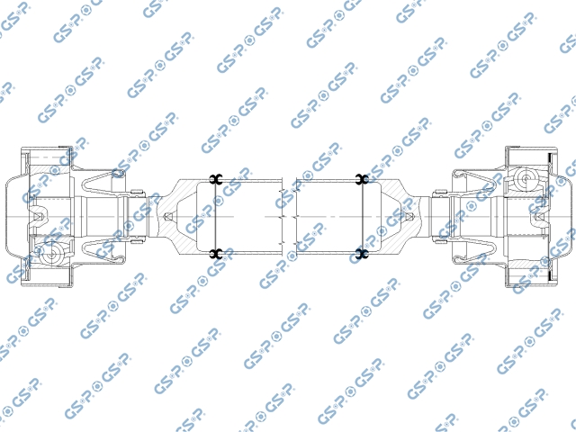 PS902003 — Flecha Cardán Delantero GSP PS902003