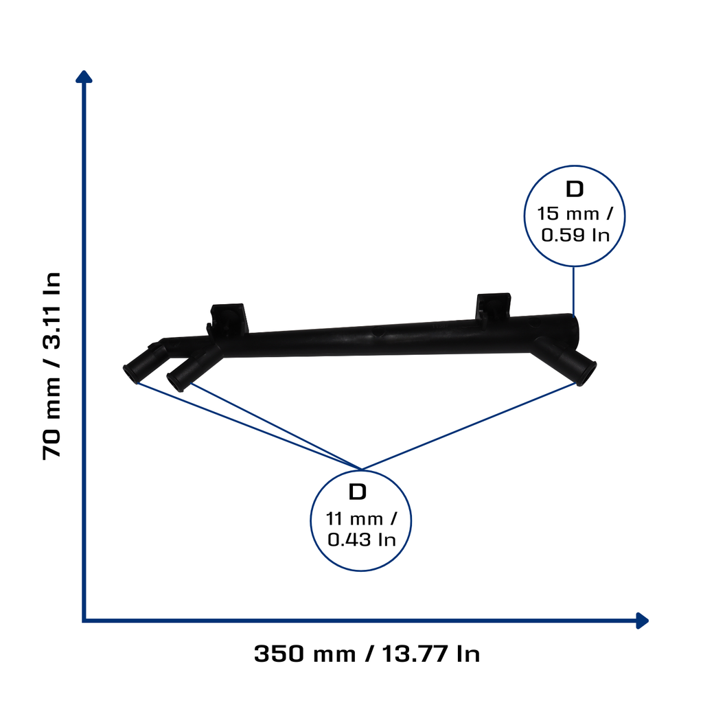 Tubo CAUPLAS 11387