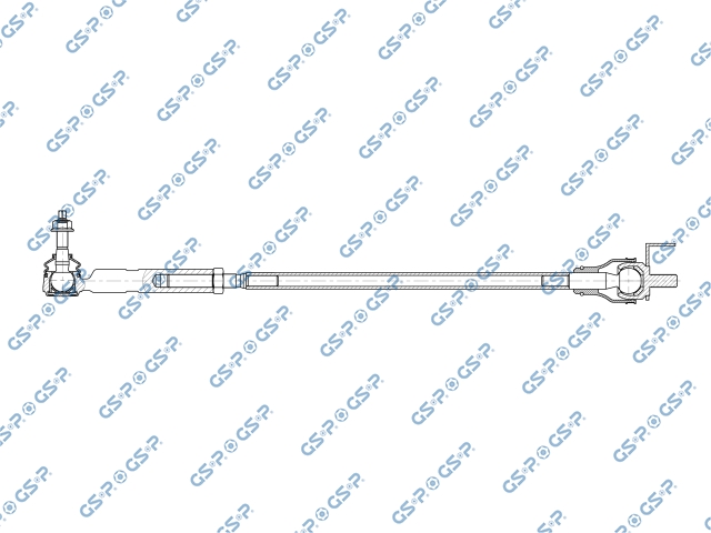 Brazo Lateral con Rótula Trasero GSP S100470