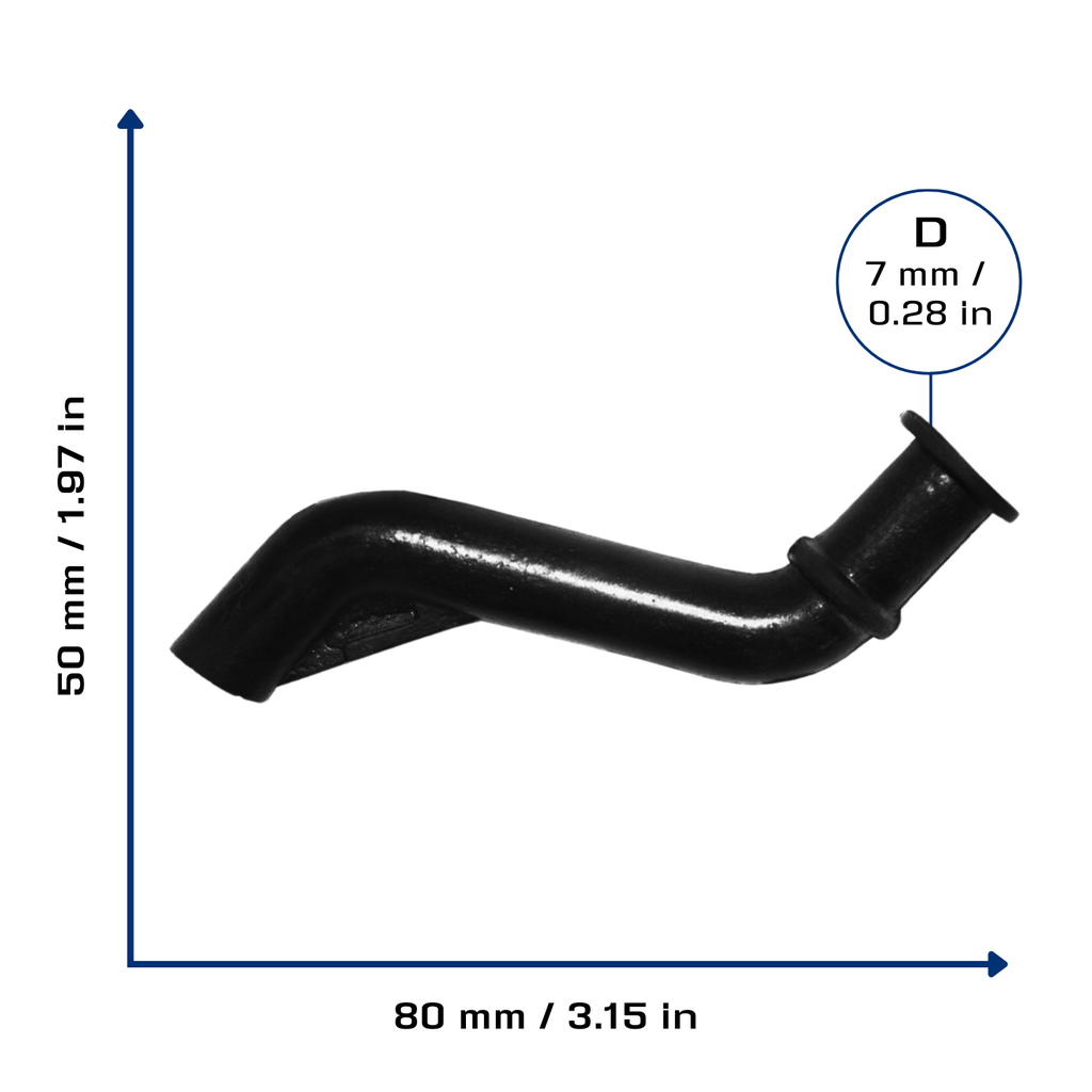 CA-6504 — Manguera Lubricación CAUPLAS 6504