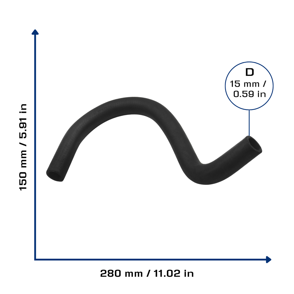 CA-3091 — Manguera Para Refrigerante De Motor CAUPLAS 3091
