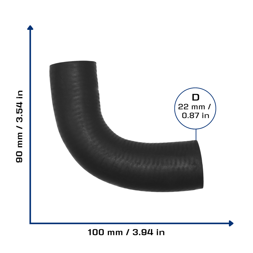 CA-7149 — Manguera Radiador CAUPLAS 7149