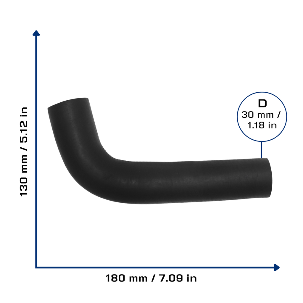 CA-4872 — Manguera Radiador CAUPLAS 4872