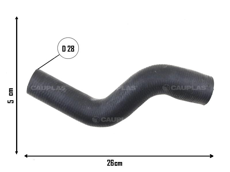 CA-20639 — Manguera Radiador CAUPLAS 20639