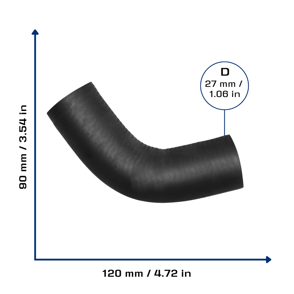 CA-7756 — Manguera Radiador CAUPLAS 7756