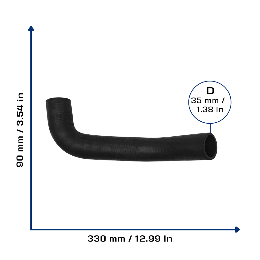 CA-5083 — Manguera Radiador CAUPLAS 5083