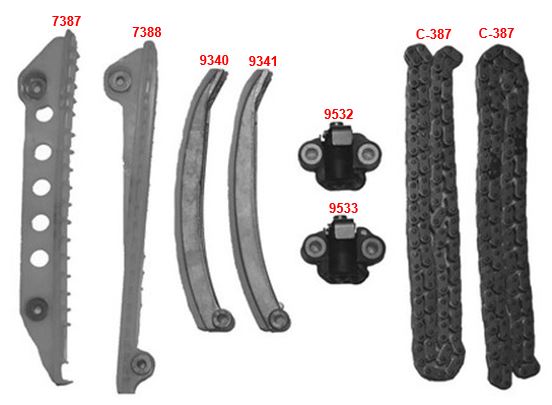 Kit de Distribución SAGEAR 76114S