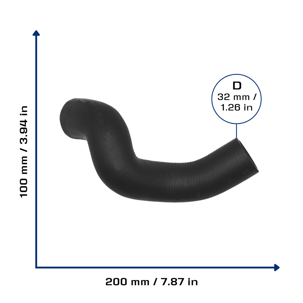 CA-4719 — Manguera Radiador CAUPLAS 4719