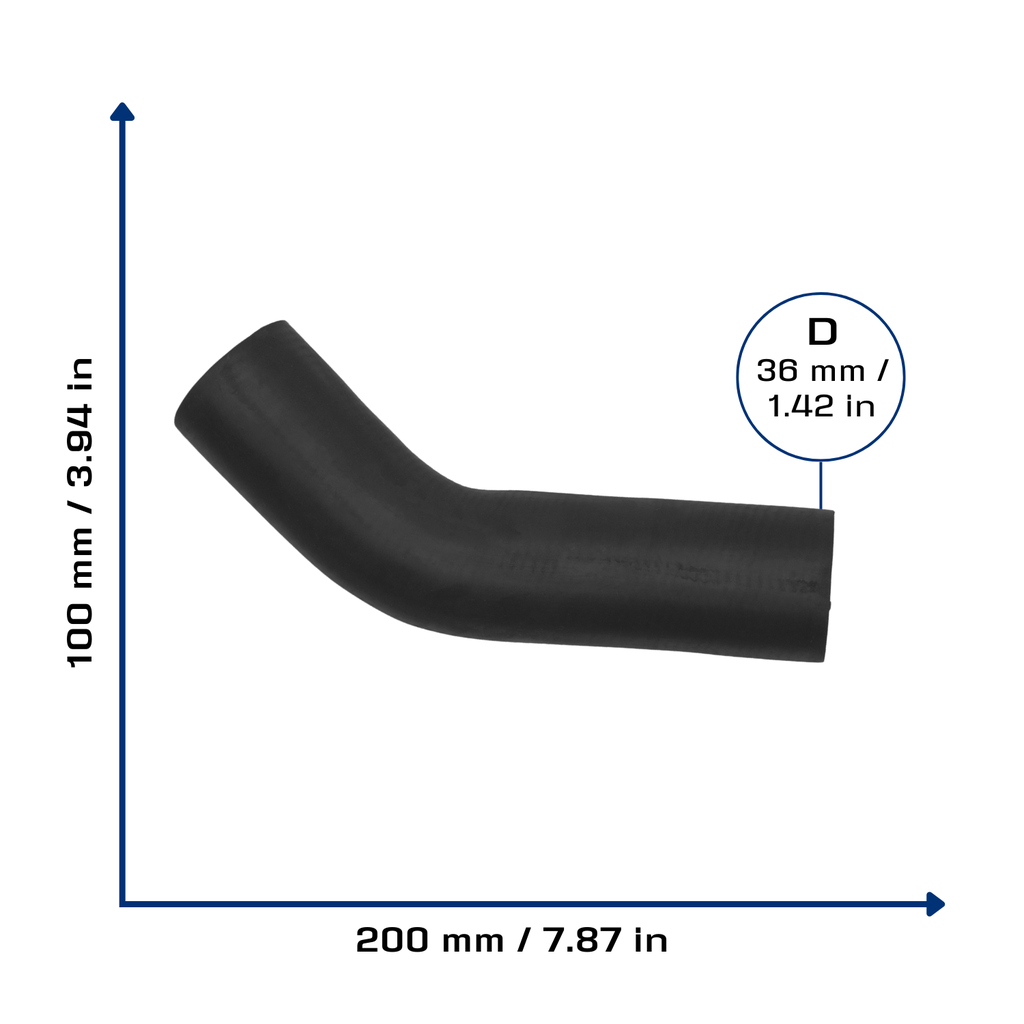 CA-7812 — Manguera Radiador CAUPLAS 7812
