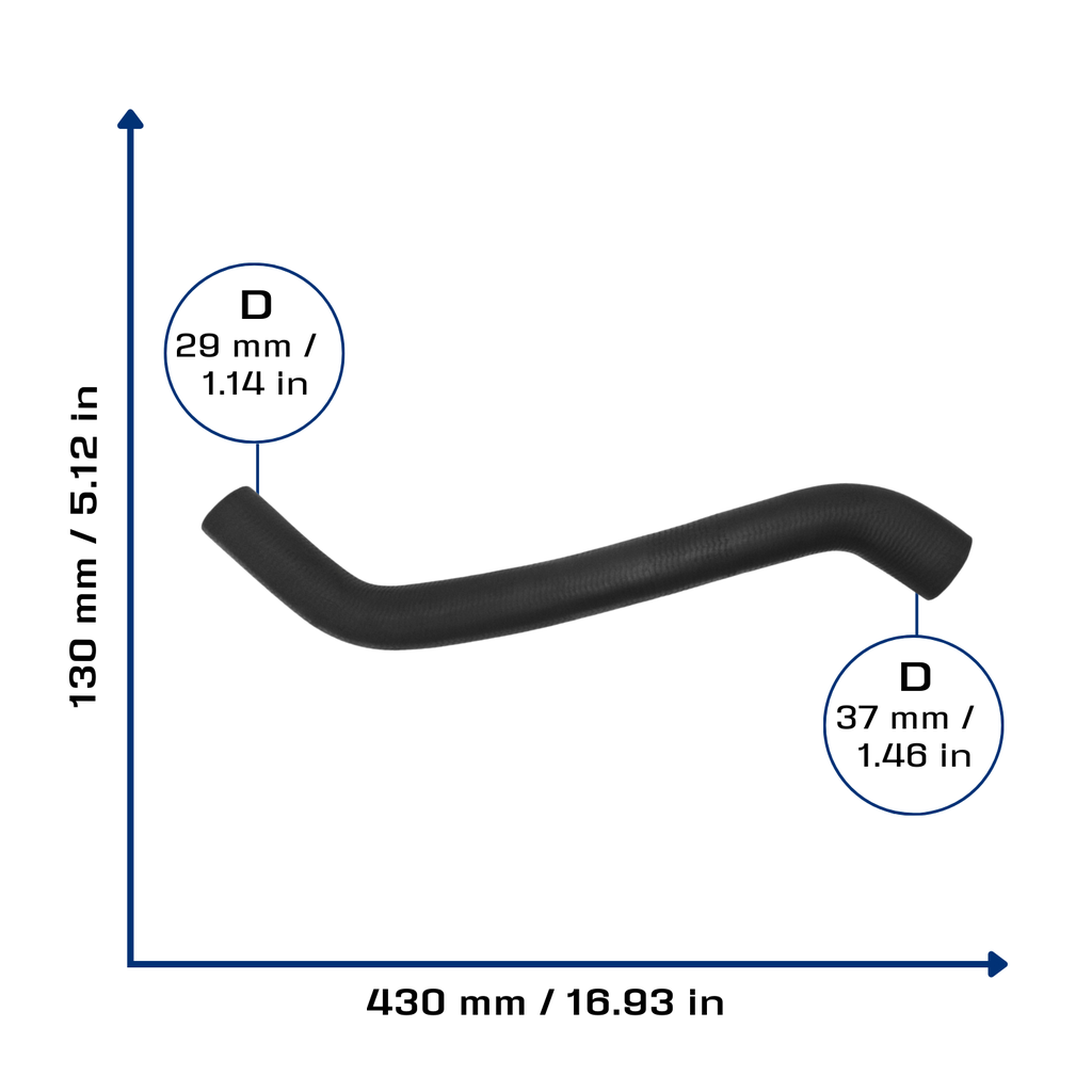 Manguera Radiador CAUPLAS 3637