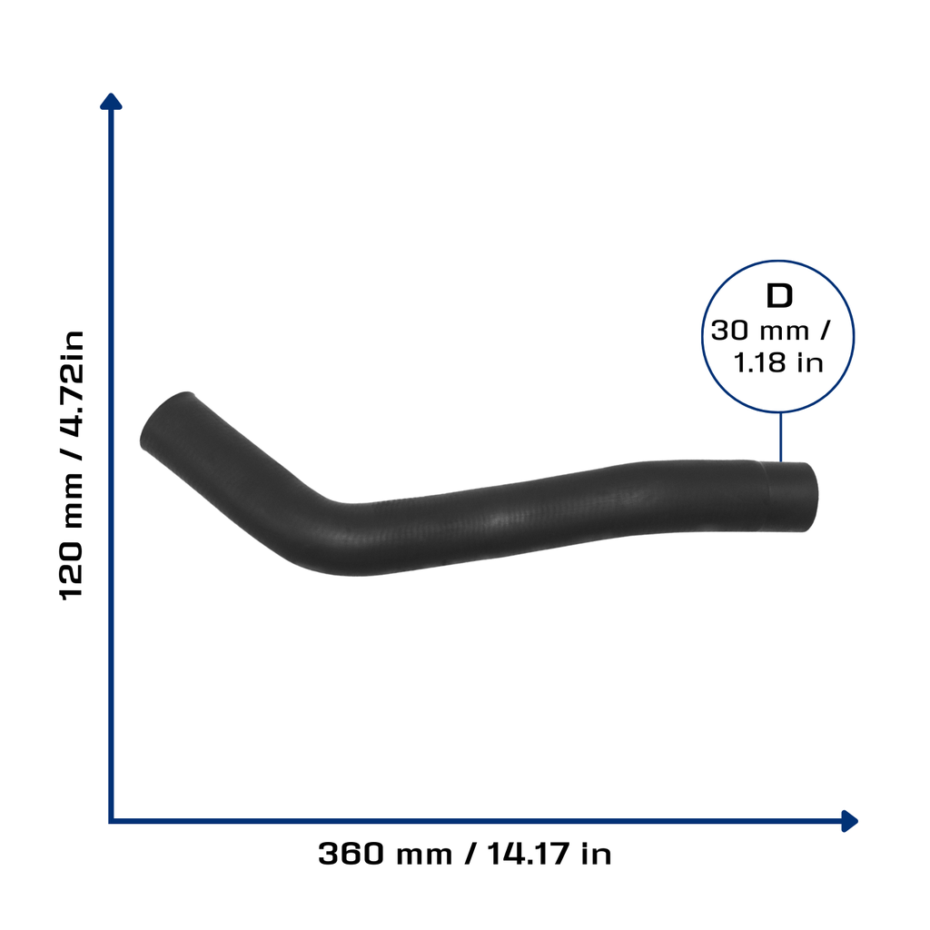 CA-4526 — Manguera Radiador CAUPLAS 4526