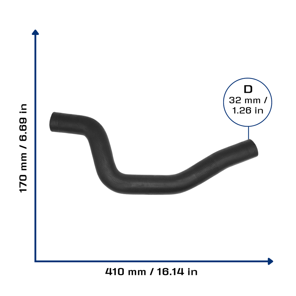 Manguera Radiador CAUPLAS 19396