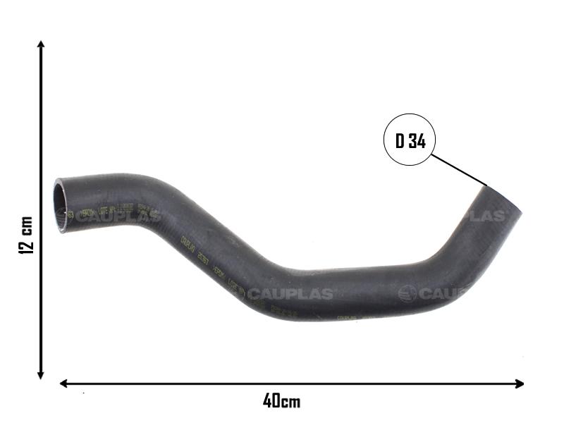 CA-20363 — Manguera Radiador CAUPLAS 20363