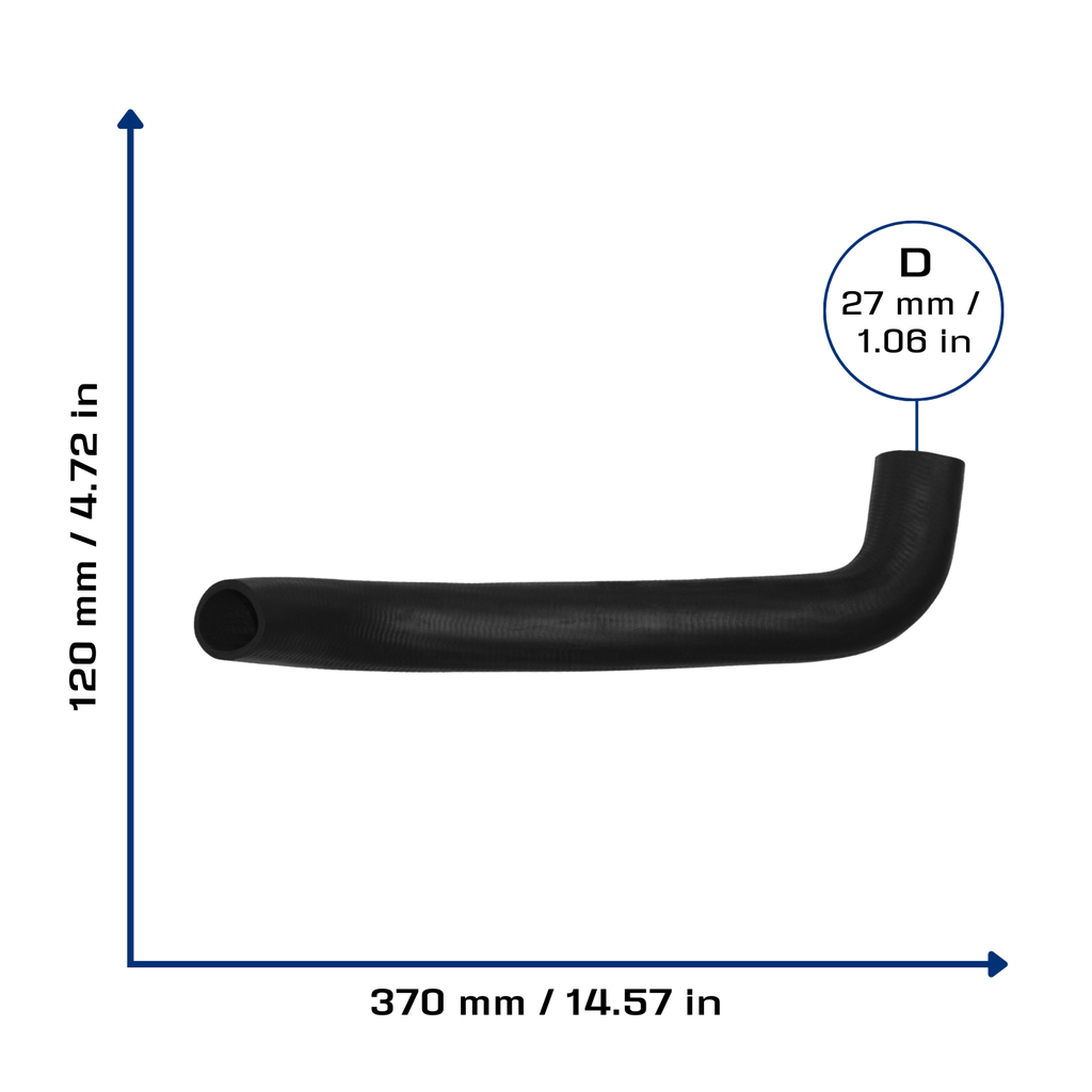 CA-5014 — Manguera Radiador CAUPLAS 5014