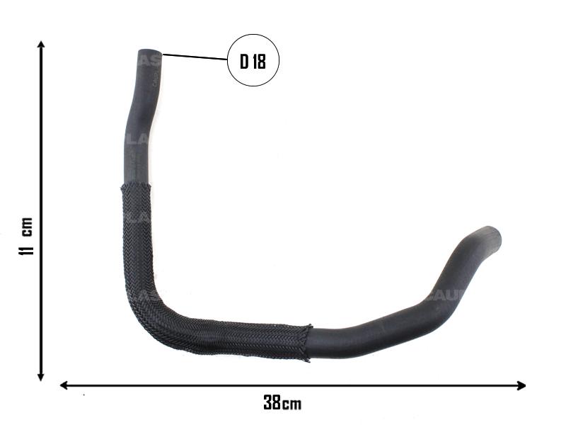 Manguera Intercooler CAUPLAS 20708