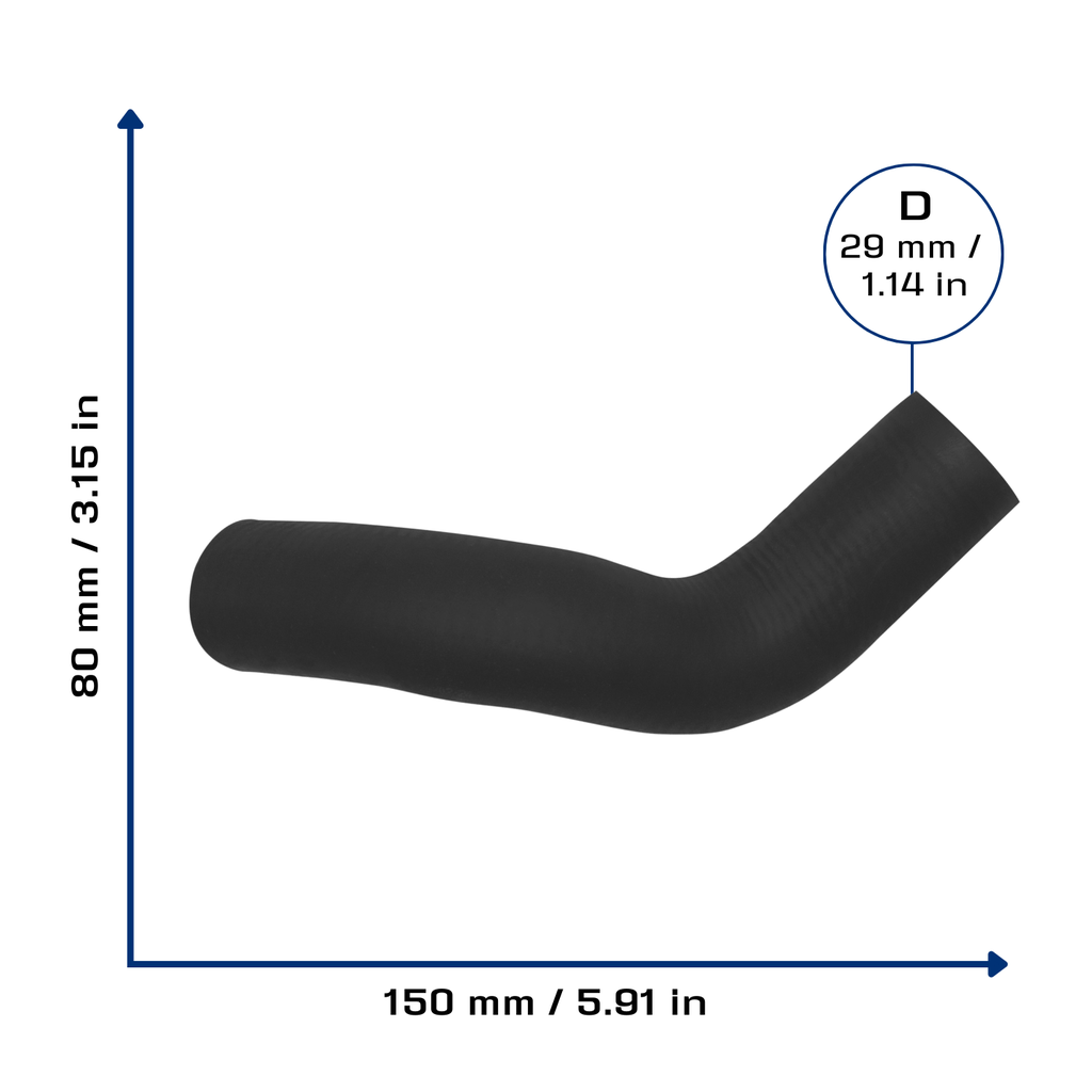 CA-5669 — Manguera Radiador CAUPLAS 5669