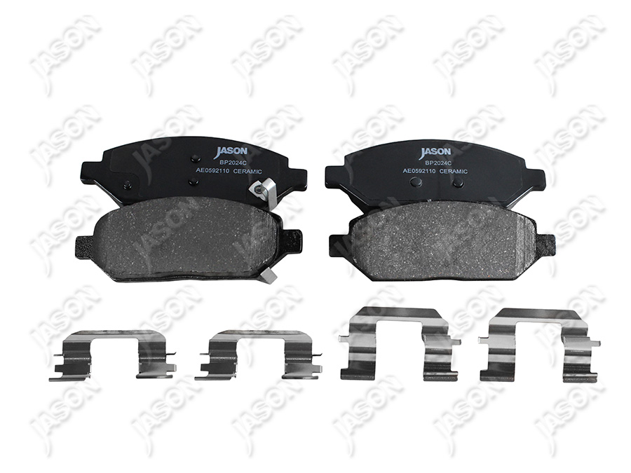 JS-BP2024C — BALATAS PARA FRENOS DE DISCO CERAMICA CHEVROLET SPARK 2016-2020