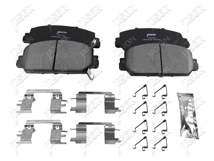 JS-BP2036C — BALATAS DE FRENO DELANTERO CERAMICA HONDA CR-V 2017-2021