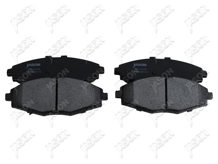 JS-BP1321S — BALATAS PARA FRENOS DE DISCO SEMI-METALICA CHEVROLET MATIZ 2010-2015