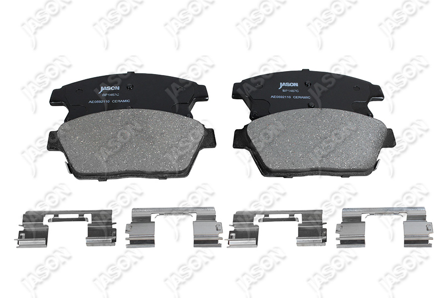 JS-BP1467C — BALATAS PARA FRENOS DE DISCO CERAMICA CHEVROLET TRAX 2013-2017