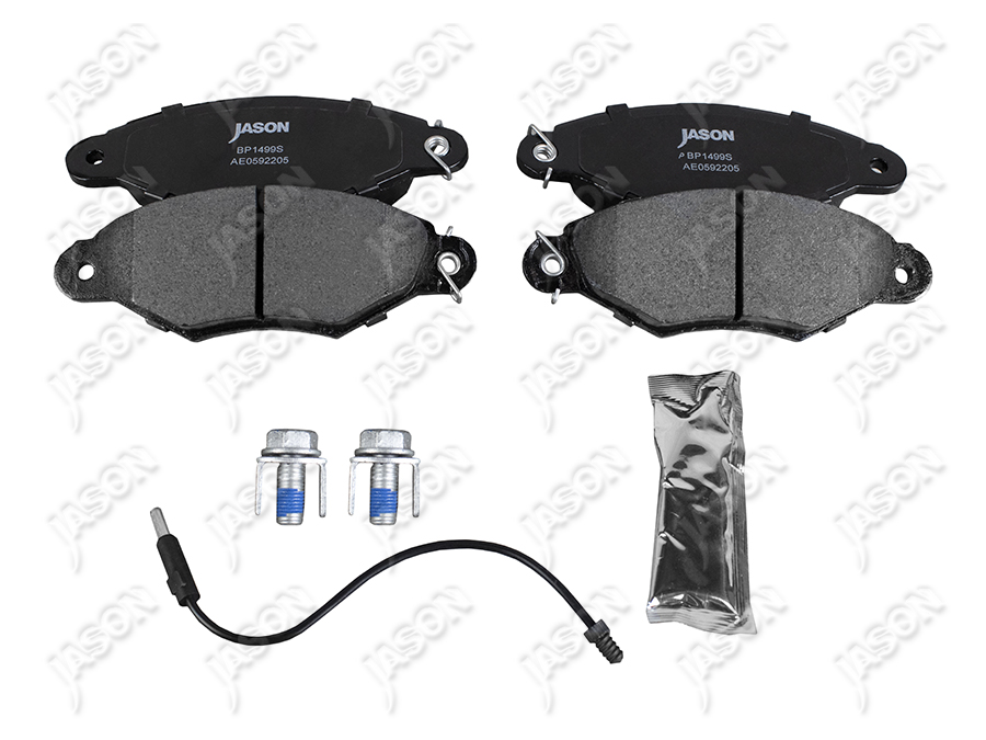 BALATAS DE FRENO DELANTERO SEMIMETALICA RENAULT KANGOO 2007-2009
